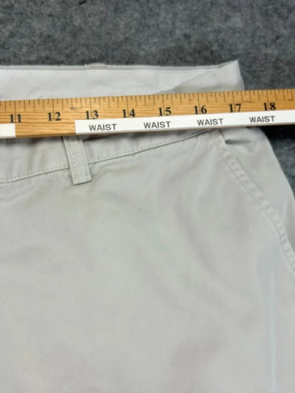 Polo Ralph Lauren Prospect Chino Pants Mens 34x31 Ivory Flat‎ Front (Tag-36x32)